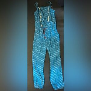Boden Girls size 12 blue Jumpsuit